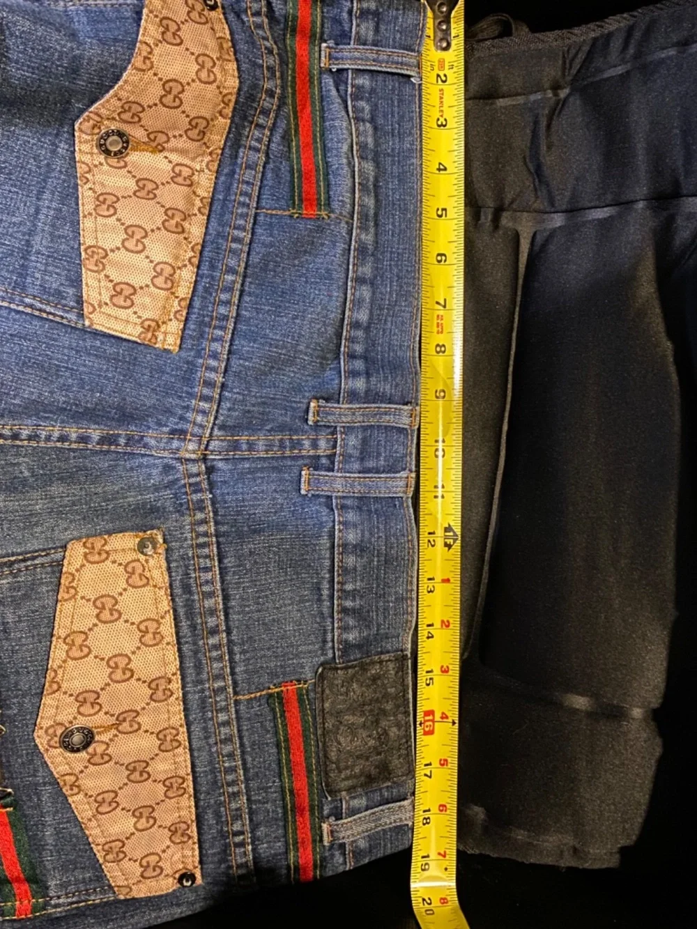 Gucci authentic men’s blue jeans